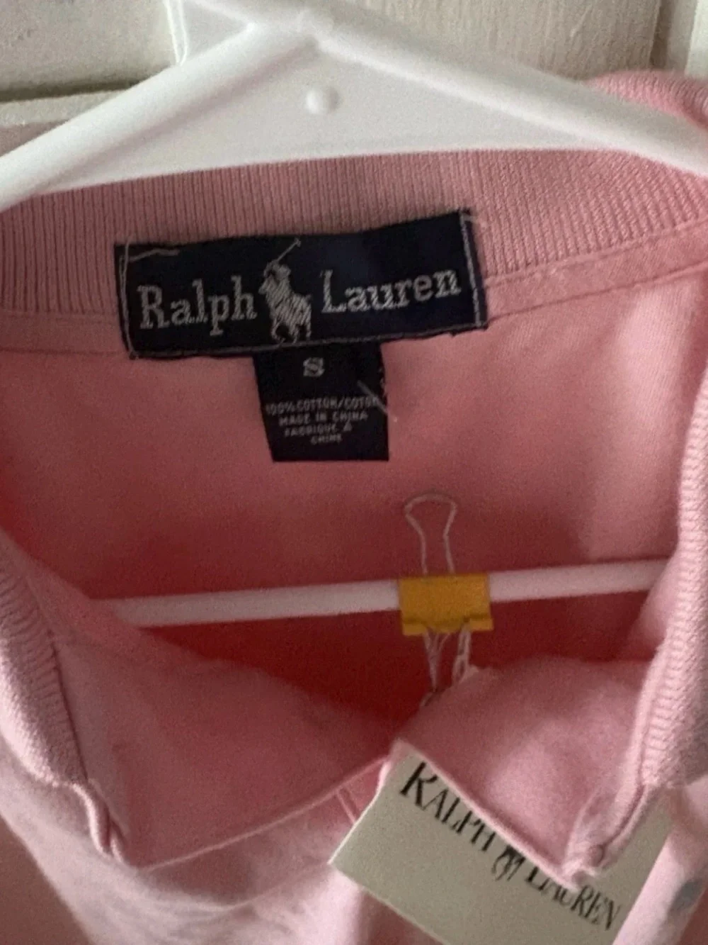 Polo Ralph Lauren Men's Classic Fit Soft Cotton Polo Shirt Pink Size S